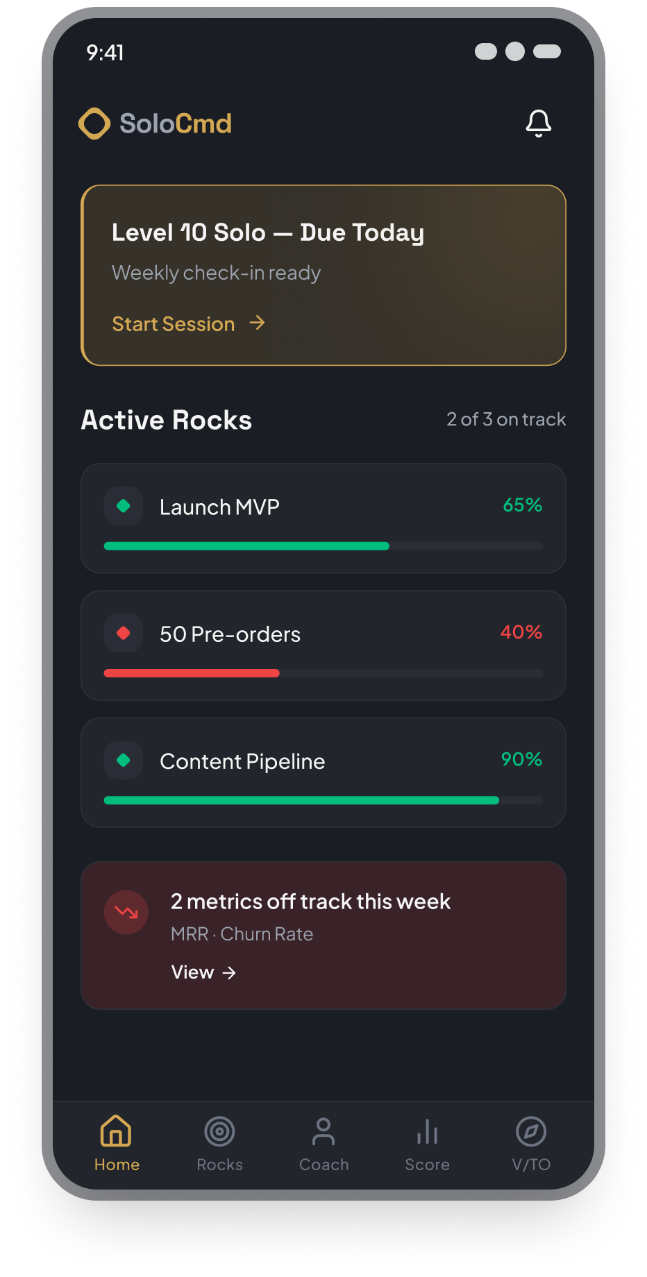 Home Dashboard